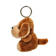 Puppy Keychain with Lithuanian flag heart